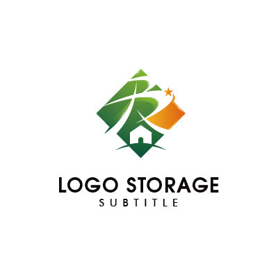 成長と信頼を感じさせる、住まいと未来のロゴ|ロゴ販売 ロゴストレージ