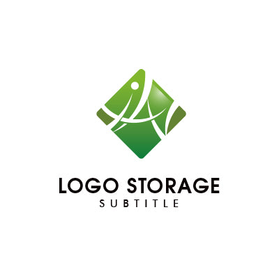 自然と未来を結ぶ、環境志向のシンボルロゴ|ロゴ販売 ロゴストレージ
