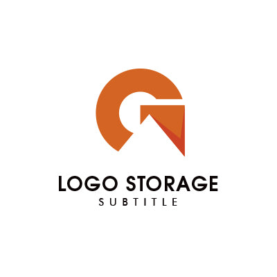 ダイナミックなシルエットのシンプル構成|ロゴ販売 ロゴストレージ