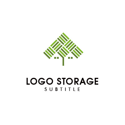 自然と調和する暮らしを象徴|ロゴ販売 ロゴストレージ
