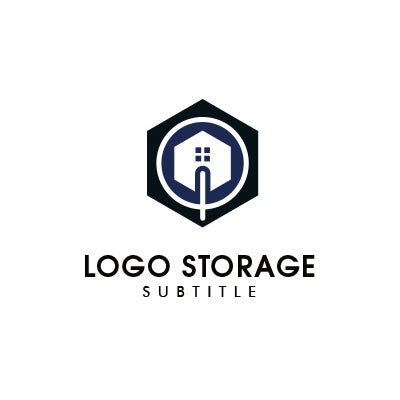 地域に根ざす、セキュア不動産ロゴ|ロゴ販売 ロゴストレージ