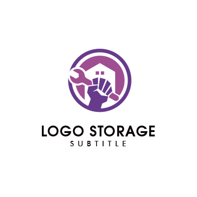 技術と情熱を象徴する、リフォーム・工務店ロゴ|ロゴ販売 ロゴストレージ