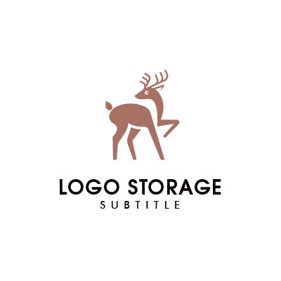 自然と気品を感じさせる、ナチュラルブランドロゴ|ロゴ販売 ロゴストレージ