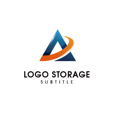 Aとリングモチーフで成長を描く、モダン企業ロゴ|ロゴ販売 ロゴストレージ