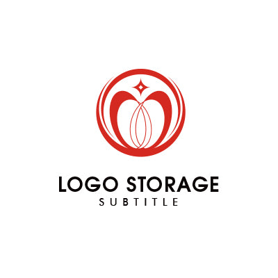 思いやりと安心を描く、歯モチーフロゴ|ロゴ販売 ロゴストレージ