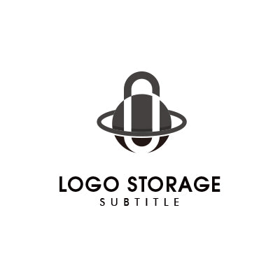 地球×鍵モチーフロゴ|ロゴ販売 ロゴストレージ