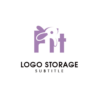 ラビットモチーフロゴ|ロゴ販売 ロゴストレージ