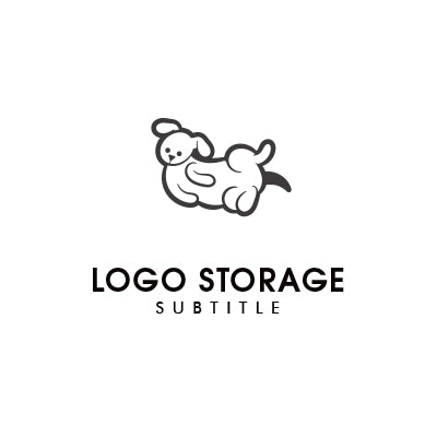 犬モチーフロゴ|ロゴ販売 ロゴストレージ