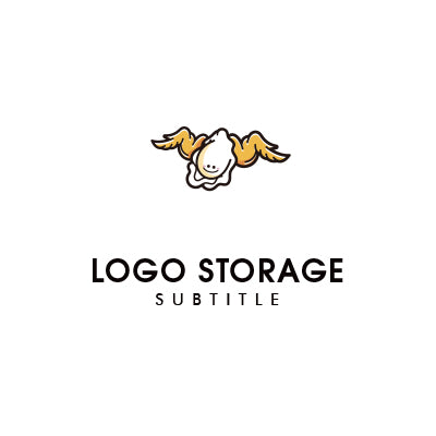 牡蠣と手羽先モチーフロゴ|ロゴ販売 ロゴストレージ