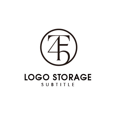 4と5とTのモチーフロゴ|ロゴ販売 ロゴストレージ