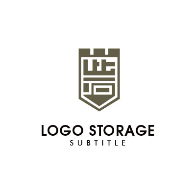 砦 漢字のロゴデザイン ロゴ販売 ロゴストレージ