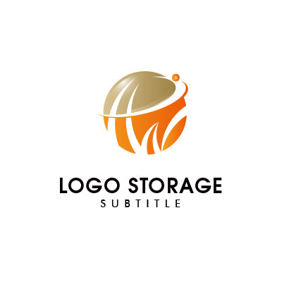 PW 地球 軌道 ロゴデザイン ロゴ販売 ロゴストレージ