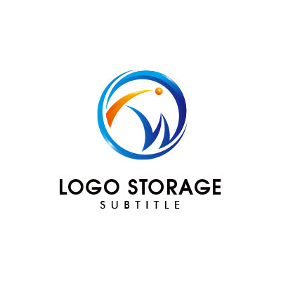 W 地球 グローバル ロゴデザイン ロゴ販売 ロゴストレージ