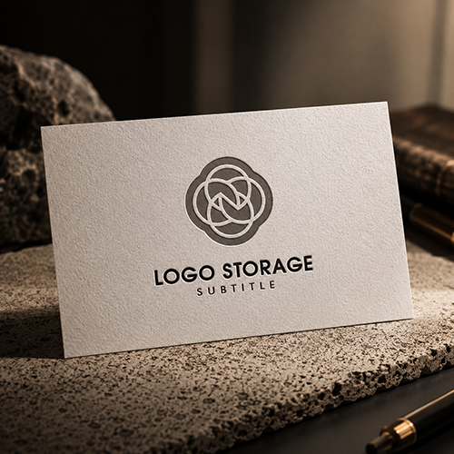 フローラルN モチーフロゴデザイン ロゴ販売 ロゴストレージ