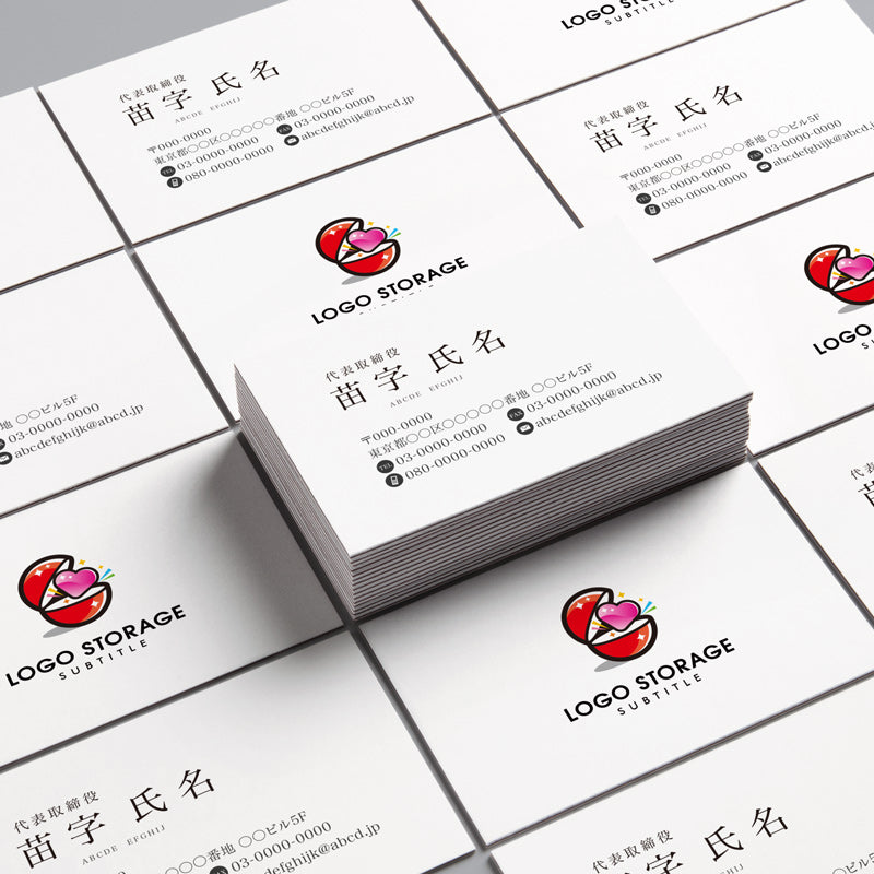 宝石 ハート 輝き プレゼント エンターテインメント ロゴデザイン ロゴ販売 ロゴストレージ