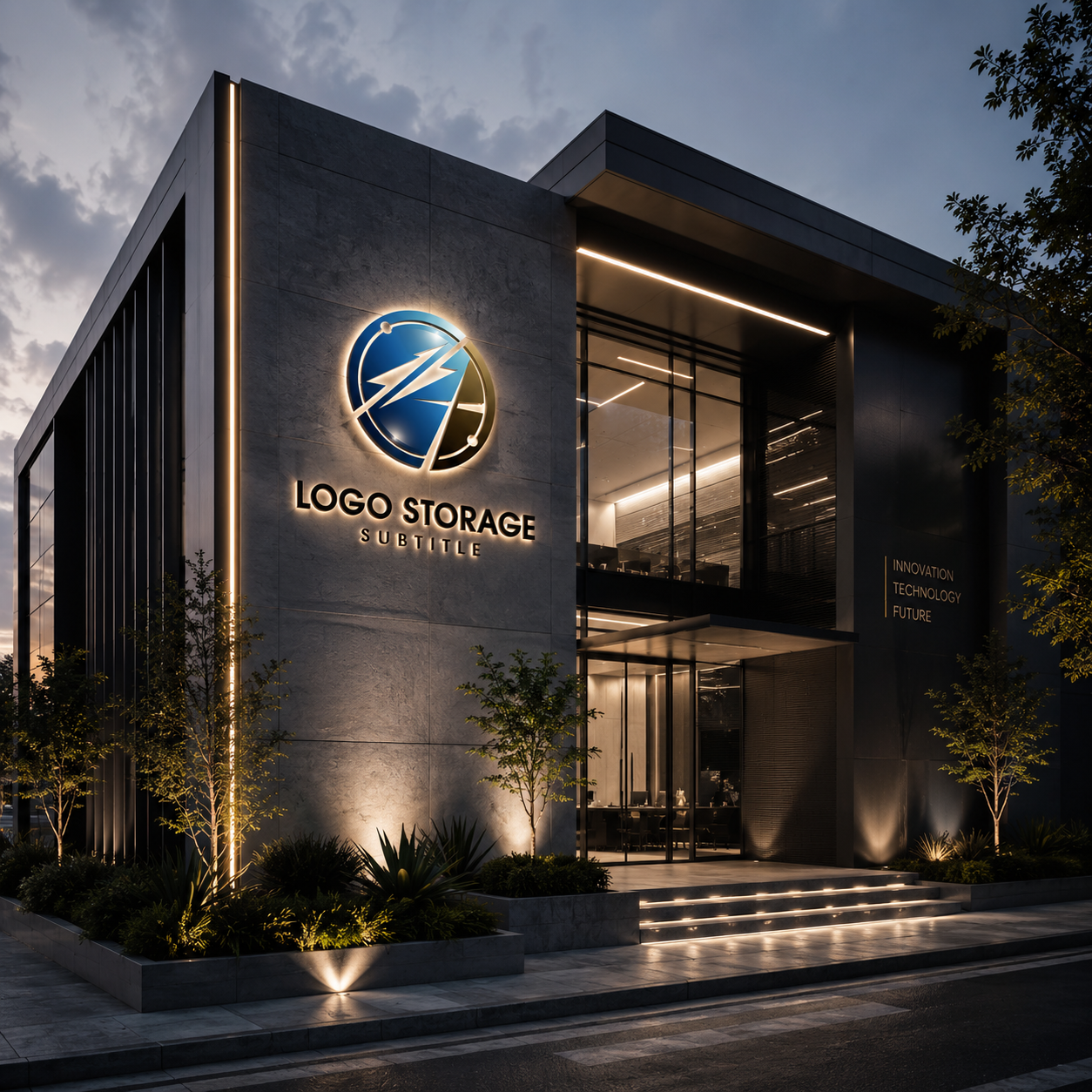 Z A 円 軌道 スピード 先進的 ロゴデザイン ロゴ販売 ロゴストレージ