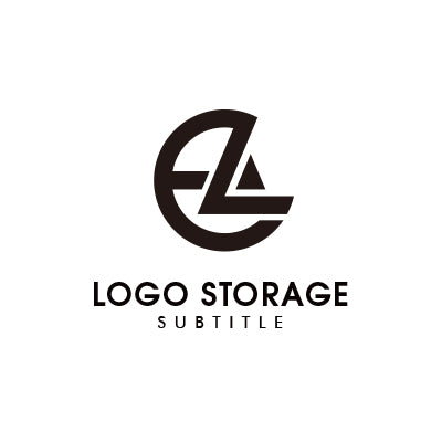 CとLを組み合わせた幾何学ロゴデザイン｜ロゴ販売ならロゴストレージ