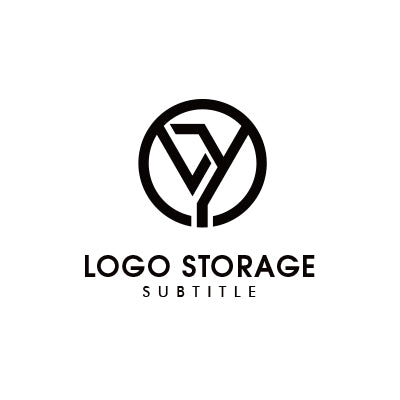 VとYの融合シンボルロゴ｜ロゴ販売ならロゴストレージ