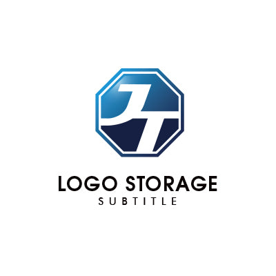 JLの頭文字ロゴ｜堅実と信頼を象徴するデザイン｜ロゴ販売ならロゴストレージ