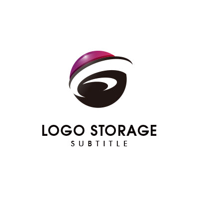 Gの文字をダイナミックに抽象化｜ロゴ販売 ロゴストレージ
