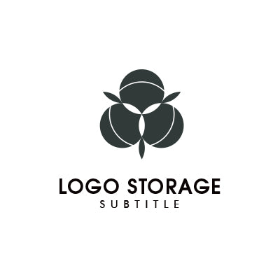 優雅で調和の取れた自然のロゴ｜ロゴ販売 ロゴストレージ