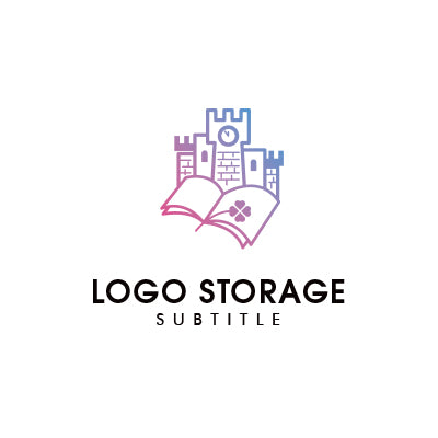 知と文化を守り伝える、教育・観光ロゴ｜ロゴ販売 ロゴストレージ