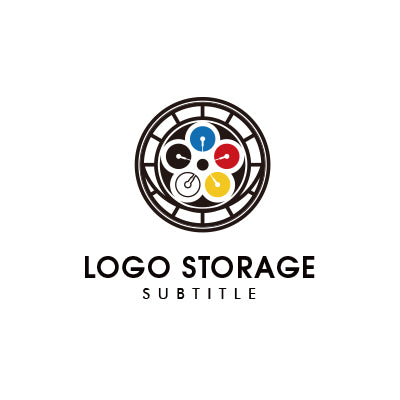 多様性と連携を象徴する、コミュニティロゴ｜ロゴ販売 ロゴストレージ