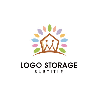 笑顔とぬくもりを育む、福祉・教育ロゴ