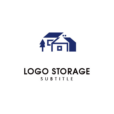 成長を描く家モチーフロゴ