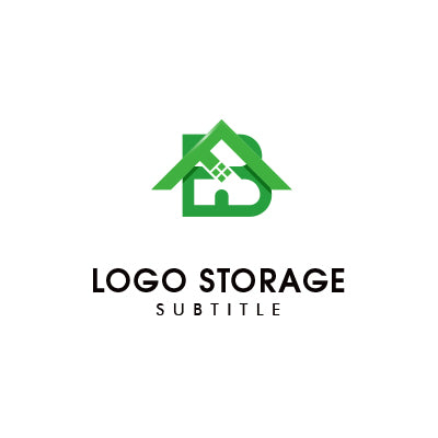 安心感を備えた家+Bモチーフロゴ