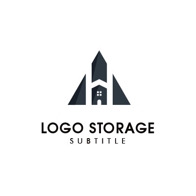 建築シルエットロゴ