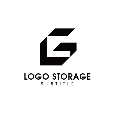 Gモチーフのミニマルロゴ