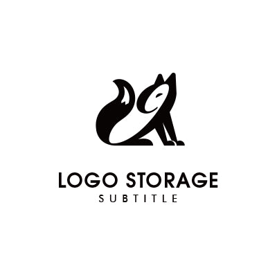 キツネモチーフロゴ