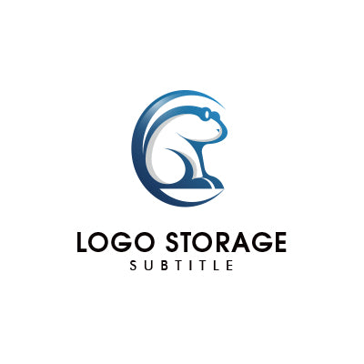 カエルのモチーフロゴ