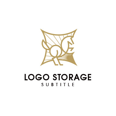 馬モチーフロゴ