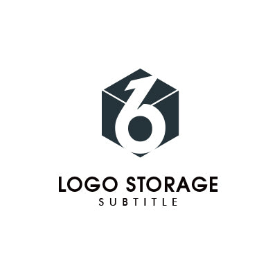 数字の6と1のモチーフロゴ