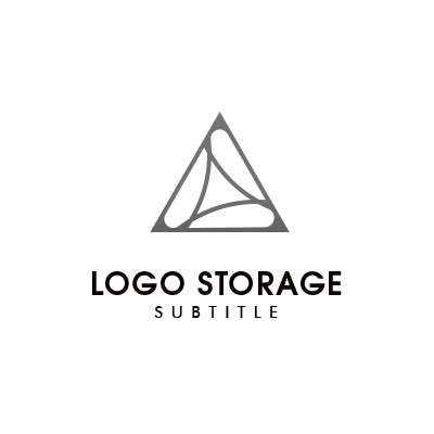 三角形のロゴデザイン。三角形とラインをモチーフにしたロゴ｜ロゴ販売 ロゴストレージ