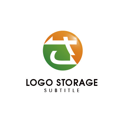 さ ひらがな ロゴデザイン 円 和風 文字 モチーフ ロゴ ロゴストレージ