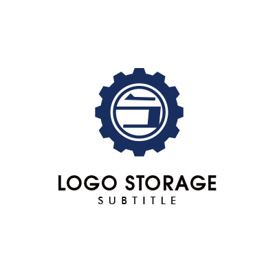 ひらがな う ロゴデザイン 歯車 工業 機械 文字 モチーフ ロゴ ロゴストレージ