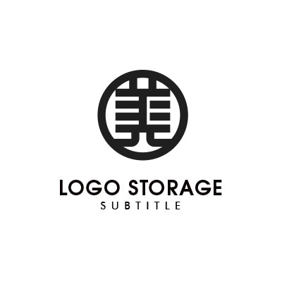 美 漢字 ロゴデザイン 円 和風 文字 モチーフ ロゴ ロゴストレージ