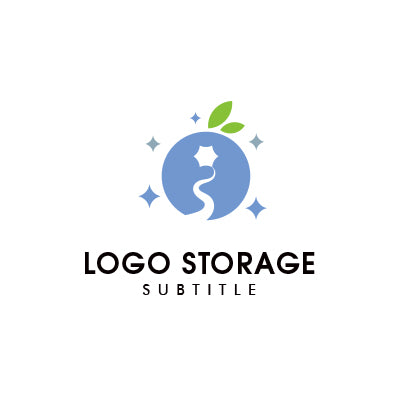 ブルーベリー 自然 ロゴデザイン ロゴ販売 ロゴストレージ