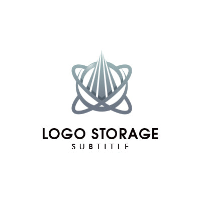 ビル 原子 グローバル ロゴデザイン ロゴ販売 ロゴストレージ