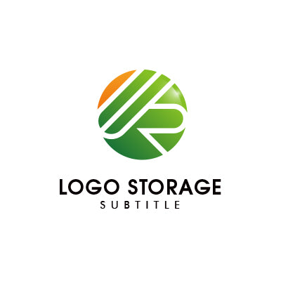 R 円形 ナチュラル ロゴデザイン ロゴ販売 ロゴストレージ