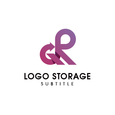 R 矢印 循環 ロゴデザイン ロゴ販売 ロゴストレージ