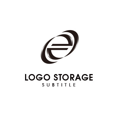 E 円形 グローバル ロゴデザイン ロゴ販売 ロゴストレージ
