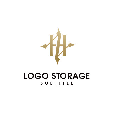 HN イニシャル エレガント ロゴデザイン ロゴ販売 ロゴストレージ