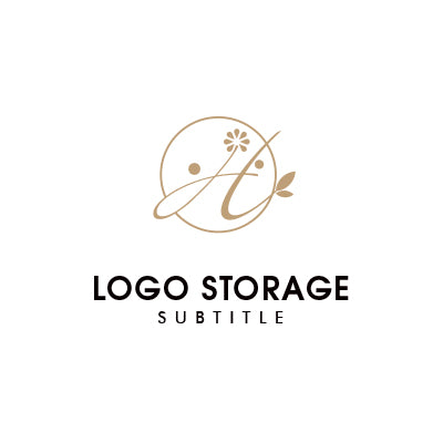 H 花 ナチュラル ロゴデザイン ロゴ販売 ロゴストレージ