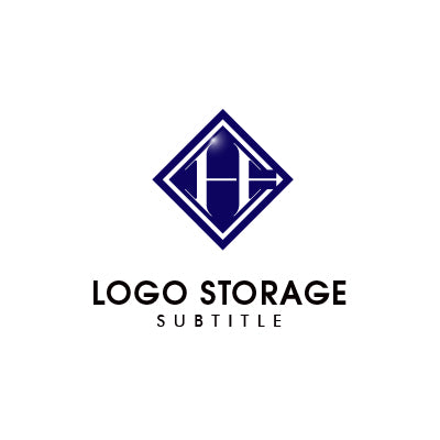 H 菱形 シンメトリー ロゴデザイン ロゴ販売 ロゴストレージ