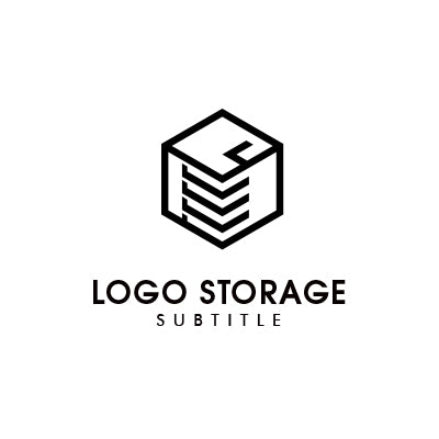 ボックス 収納 シンプル ロゴデザイン ロゴ販売 ロゴストレージ