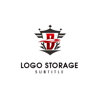 B エンブレム クラウン ロゴデザイン ロゴ販売 ロゴストレージ